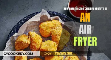 Crispy, Golden Chicken Nuggets: The Perfect Air Fryer Cooking Time