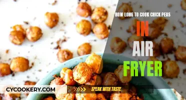 Crispy Chickpeas: Air Fryer Cooking Time Guide