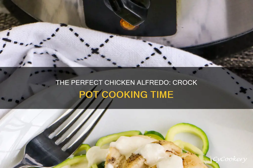 how long to cook chicken alfredo in crock pot