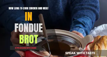 Mastering the Meat Fondue: Cooking Chicken and Meat