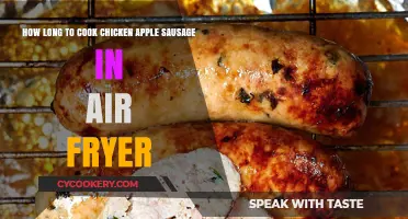 Crispy Chicken Apple Sausage: Air Fryer Perfection in 15 Minutes