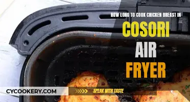 Perfectly Cooked Chicken Breast: Cosori Air Fryer Times Revealed