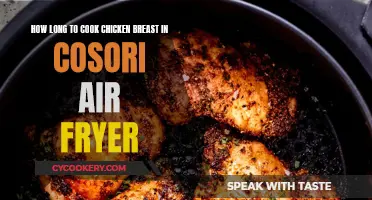 Air-Frying Chicken Breasts: Cosori's Quick Cooking Guide