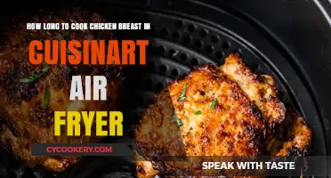 Mastering the Perfectly Cooked Chicken Breast: Cuisinart Air Fryer Tips