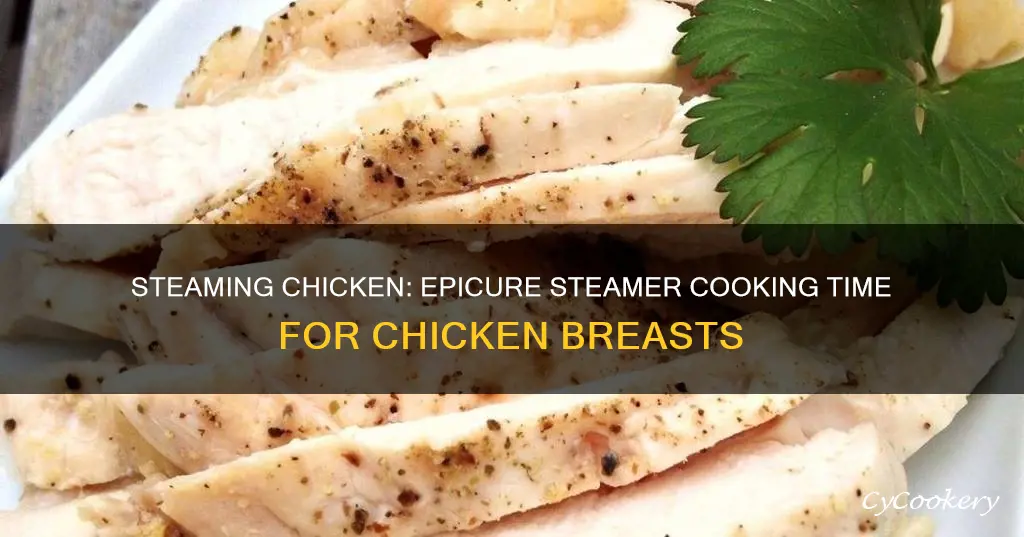 how long to cook chicken breast in epicure steamer