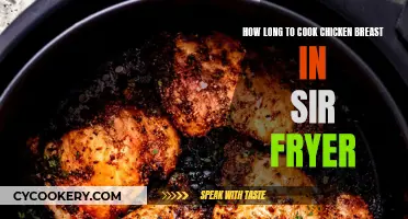 Air-Fried Chicken Breast: Timing for Perfectly Cooked Meat