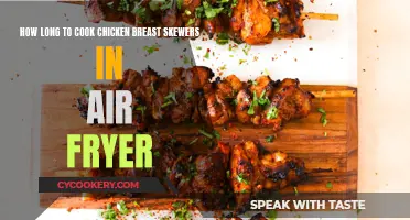 Perfectly Cooked Chicken Skewers: Air Fryer Time Guide