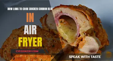 Crispy Chicken cordon Blue: Air Fryer Perfection in 15 Minutes