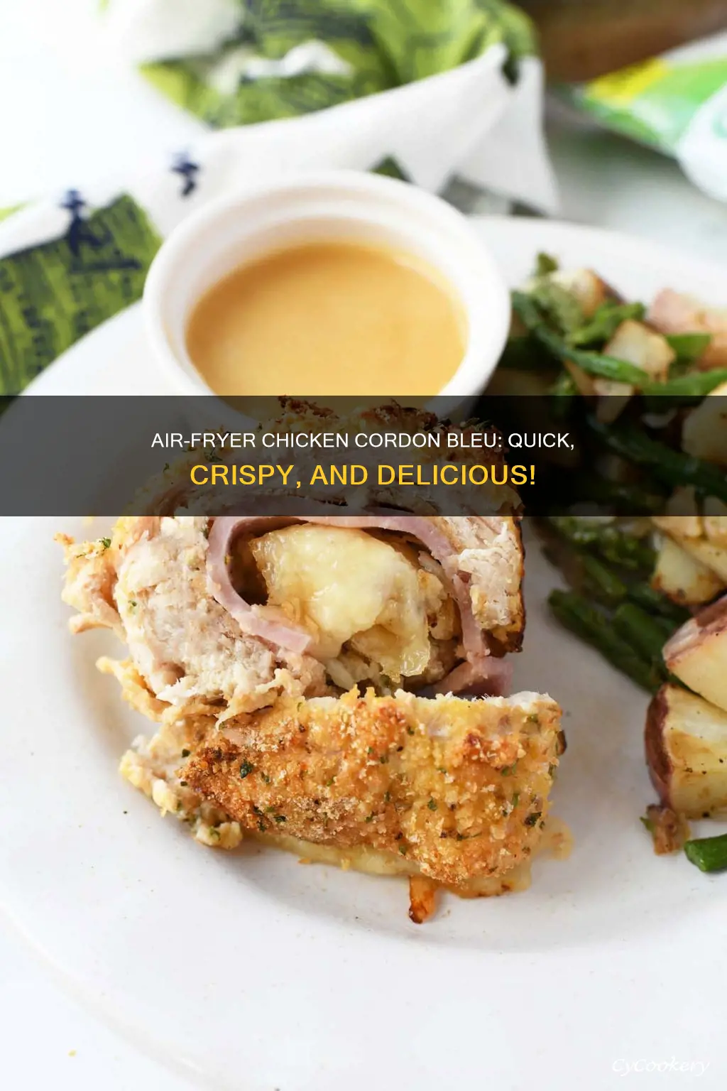 how long to cook chicken cordon blue in air fryer
