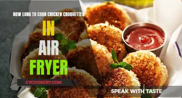 Crispy Chicken Croquettes: Air Fryer Perfection in 15 Minutes