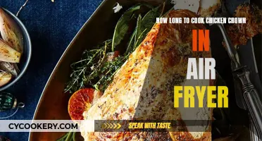 Crispy Chicken Crown: Air Fryer Cooking Time Guide