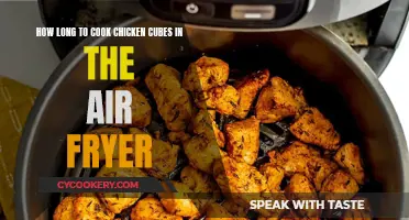 Air Fryer Chicken Cubes: Perfect Timing for Tender Meat