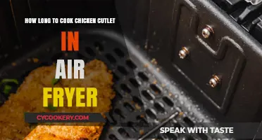 Crispy Chicken Cutlet: Air Fryer Perfection in 12 Minutes