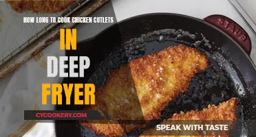 Crispy Chicken Cutlet Perfection: Mastering the Deep Fryer