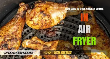 Perfectly Crispy: Air Fryer Chicken Drums Cook Time Guide