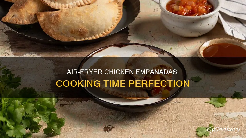 how long to cook chicken empanadas in air fryer
