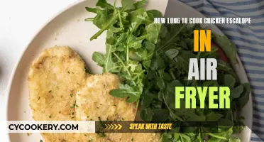 Air-Frying Chicken Escalope: The Perfect Timing