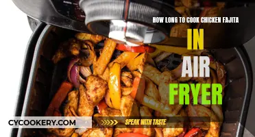 Perfectly Cooked Chicken Fajitas: Air Fryer Times Revealed