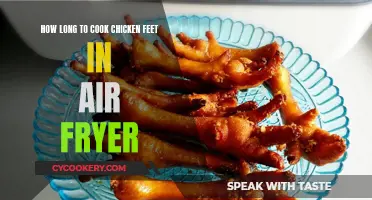 Crispy Chicken Feet: Air Fryer Cooking Time Guide