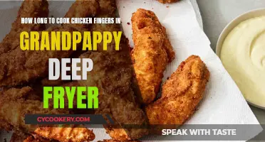 Mastering the Perfect Chicken Finger: Time in Grandpappy Deep Fryer