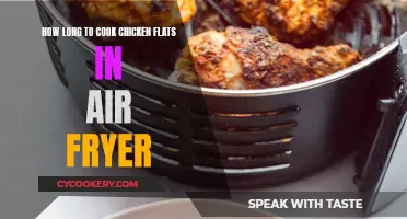 Crispy Chicken Flats: Air Fryer Cooking Time Guide