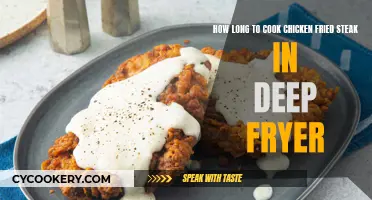 Crispy Chicken Fried Steak: Perfect Cooking Time in Deep Fryer