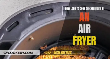 Crispy Chicken Fries: Air Fryer Cooking Time Guide