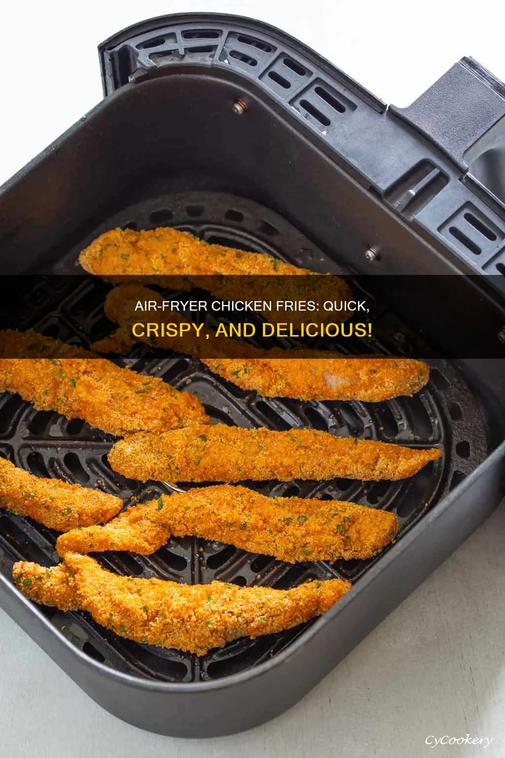 how long to cook chicken fries in an air fryer