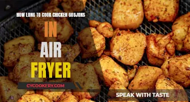 Crispy Chicken Goujons: Air Fryer Cooking Time Guide