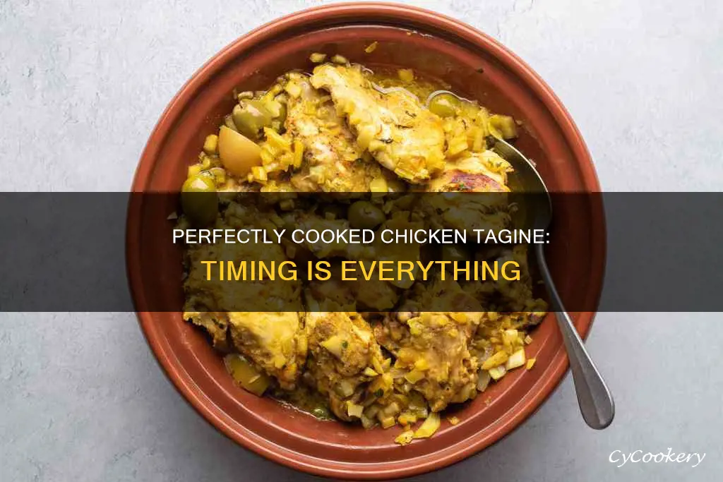 how long to cook chicken in a tagine