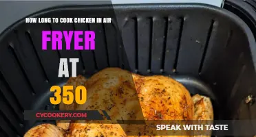 Perfectly Cooked Chicken: Air Fryer Tips for 350°F