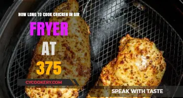 Perfectly Cooked Chicken: Air Fryer Time and Temperature Guide