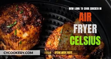 Perfectly Cooked Chicken: Air Fryer Time and Temperature Guide