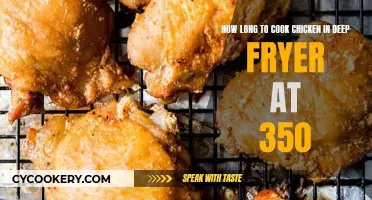 Perfectly Cooked Chicken: Deep Fryer Time at 350 Degrees