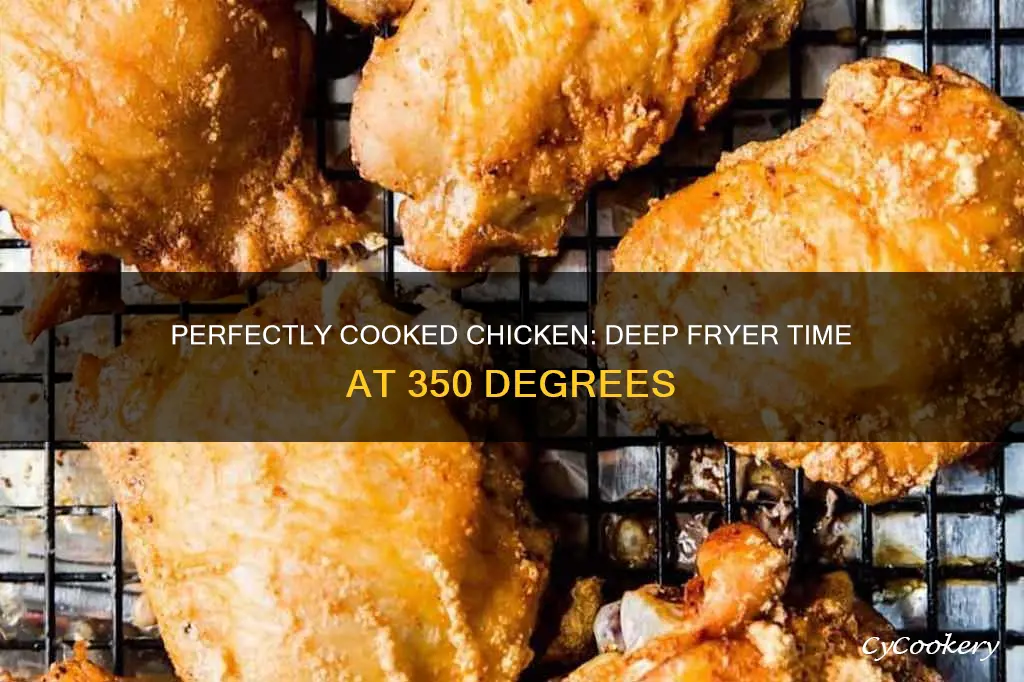 how long to cook chicken in deep fryer at 350