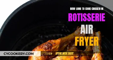 Mastering the Art of Rotisserie Air Fryer Chicken: Time and Temperature Guide