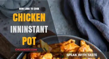 Instant Pot Chicken: Cooking Time and Tips