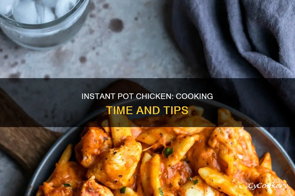 how long to cook chicken inninstant pot