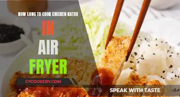 Crispy Chicken Katsu: Air Fryer Cooking Time Guide