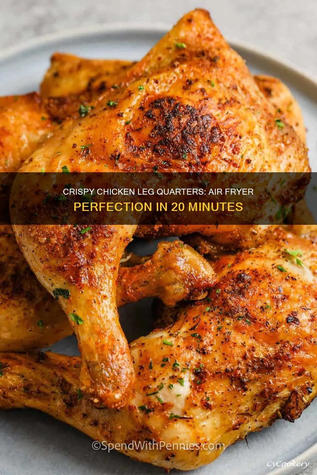 how long to cook chicken leg quarter in air fryer