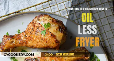 Crispy Chicken Legs: Perfect Cooking Time in an Oil-Less Fryer