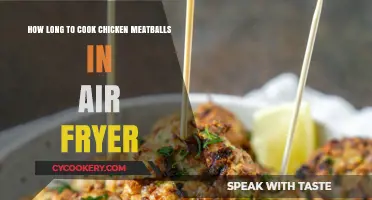 Crispy Chicken Meatballs: Air Fryer Cooking Time Guide