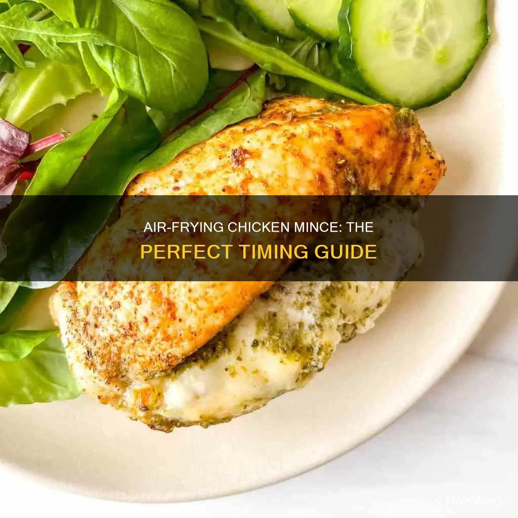 how long to cook chicken mince in air fryer