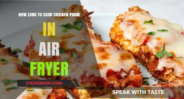 Crispy Chicken Parm: Air Fryer Cooking Time Guide