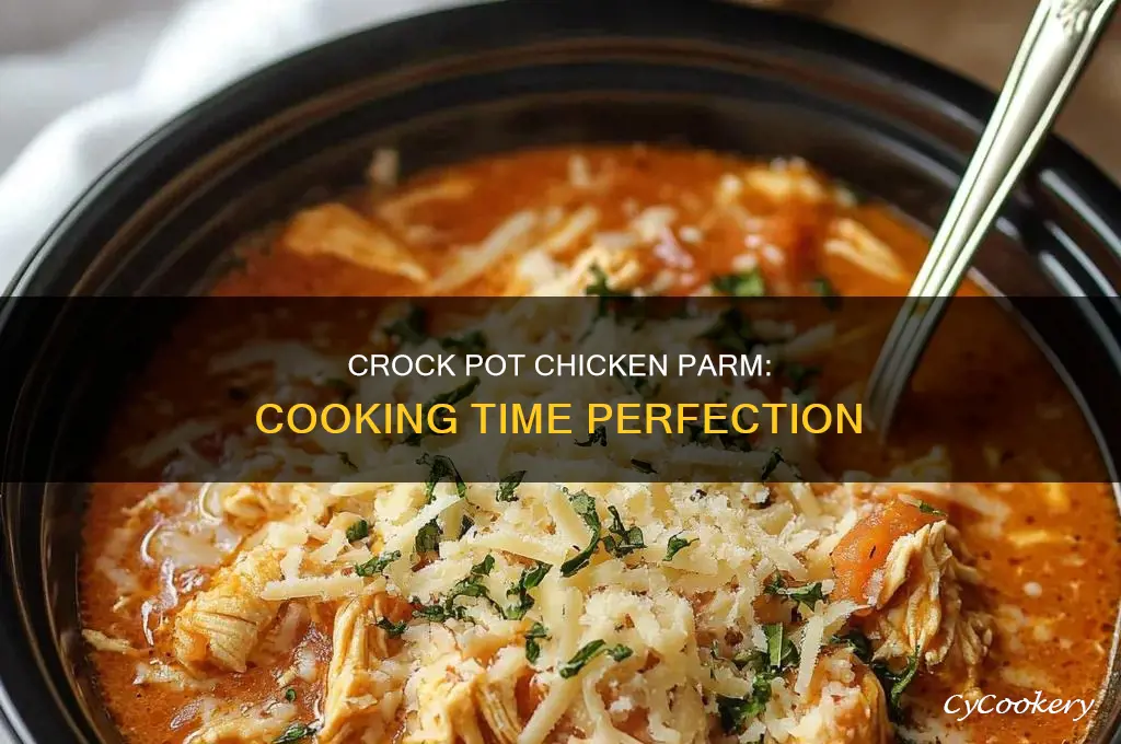 how long to cook chicken parm in crock pot