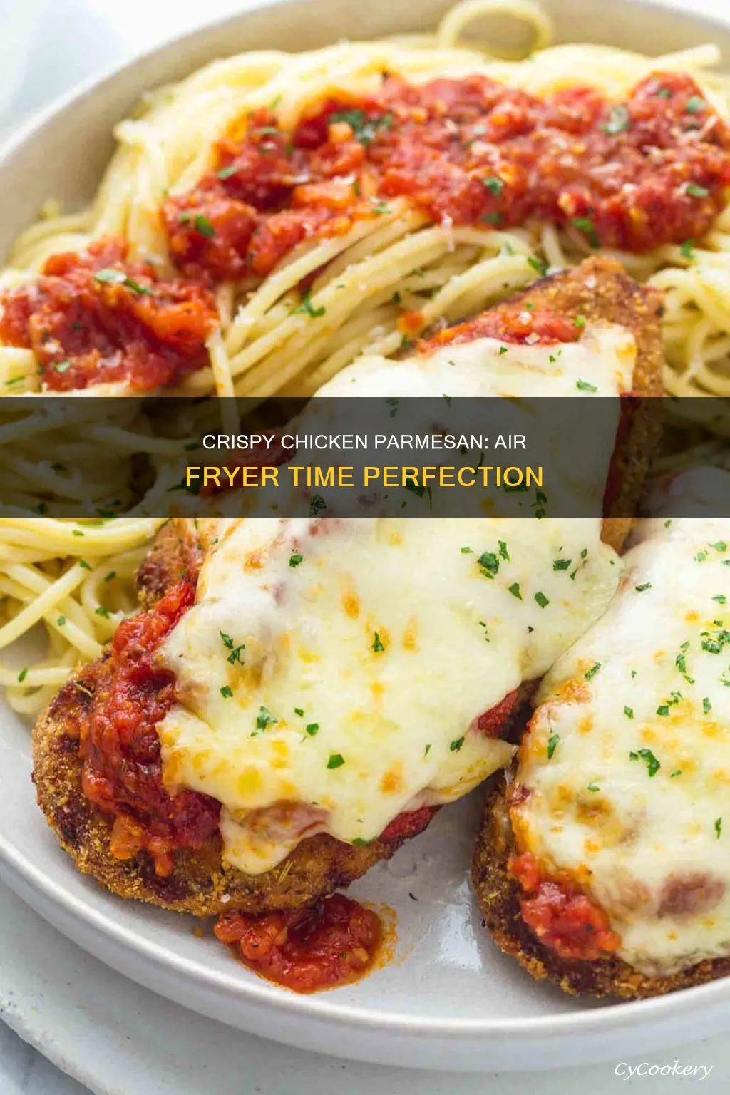 how long to cook chicken parmesan in air fryer