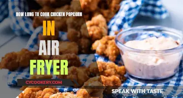 Air-Fryer Chicken Popcorn: Cooking Time and Perfect Crisp
