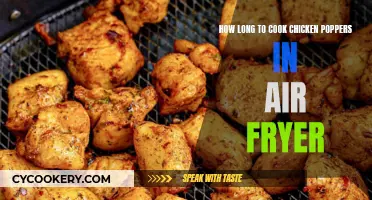 Crispy Chicken Poppers: Air Fryer Perfection in 10 Minutes!