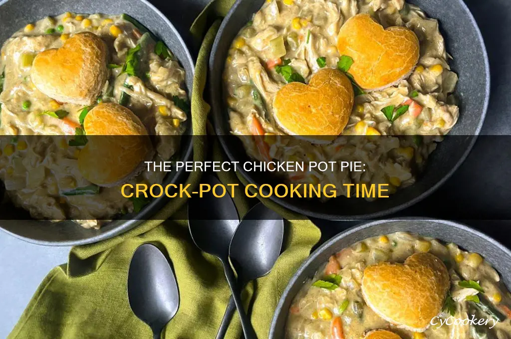 how long to cook chicken pot pie in crock pot