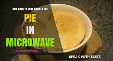 Quick Chicken Pot Pie: Microwave Cooking Time